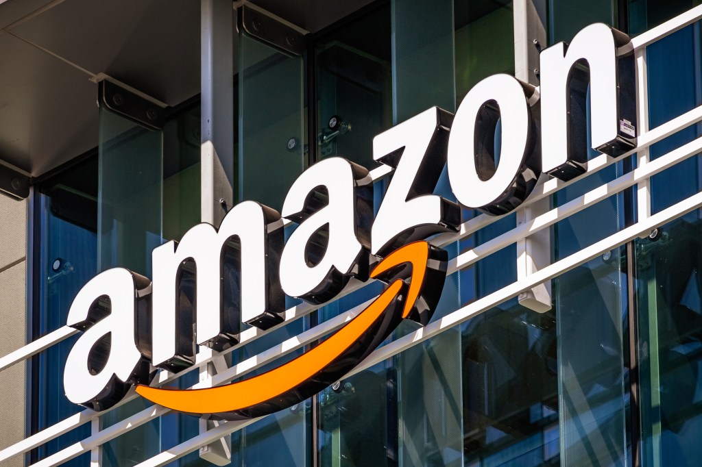Amazon logo facade