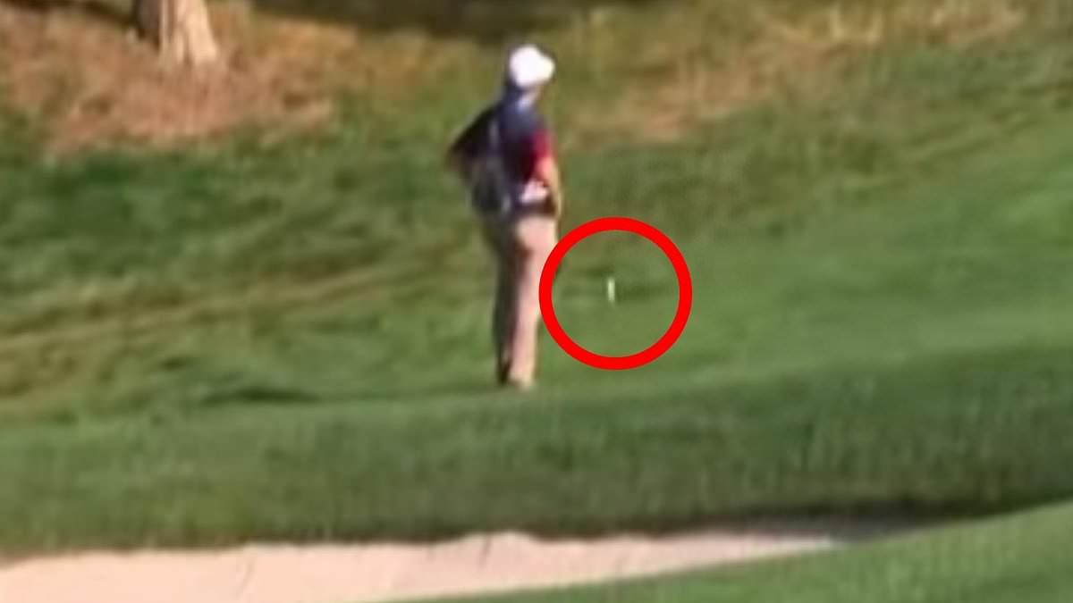 Volunteer saves Justin Thomas from disaster at Bethpage during Ryder Cup