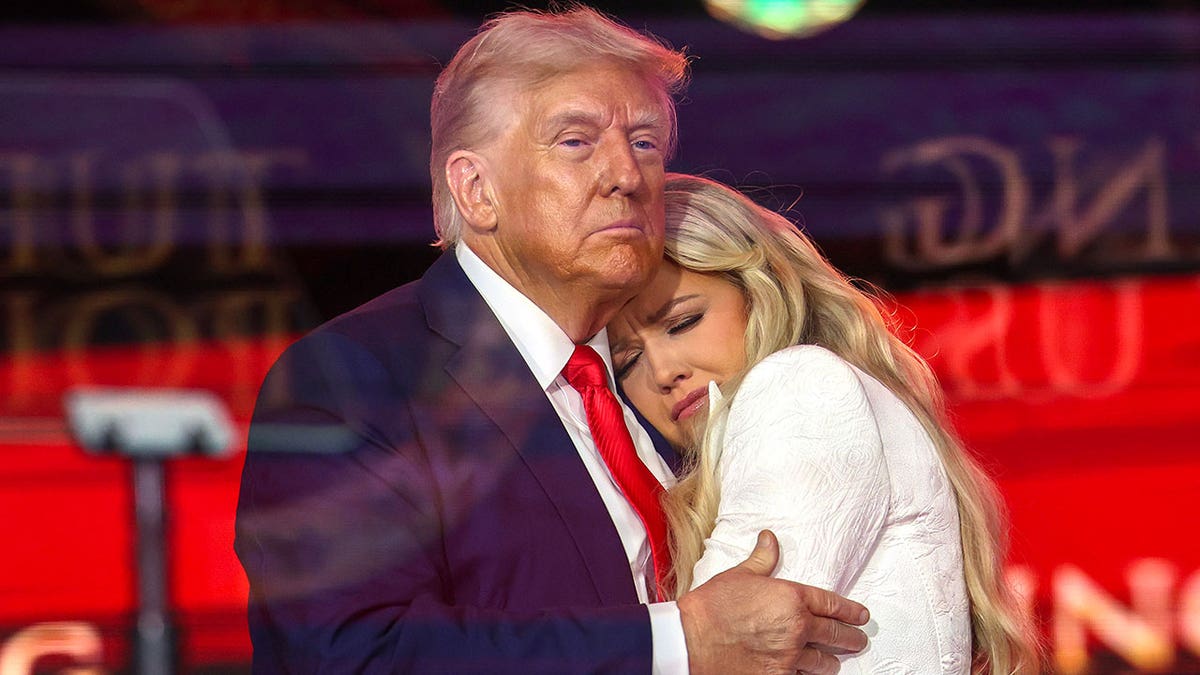 Trump Erika Kirk memorial