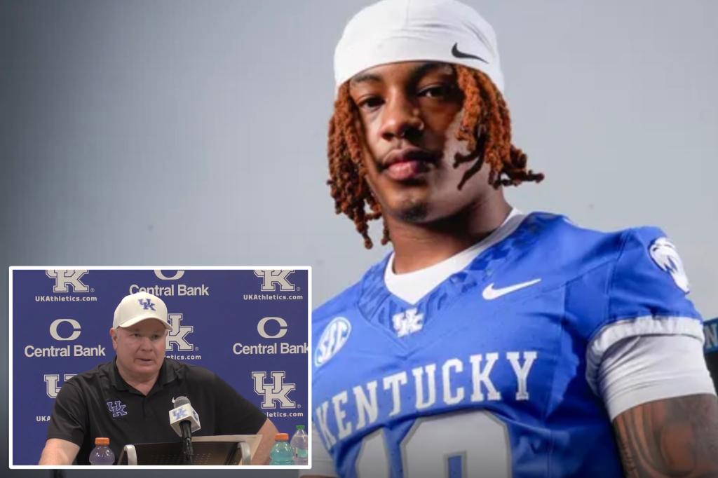 Kentucky running back Jamarion Wilcox charged with first-degree sexual abuse in off-campus incident