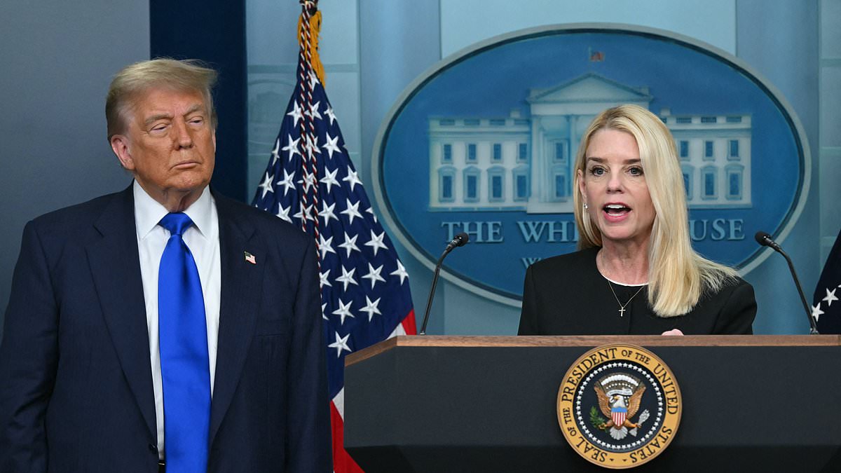 Trump tells Bondi to 'buck up' as Epstein files fallout rattles White House