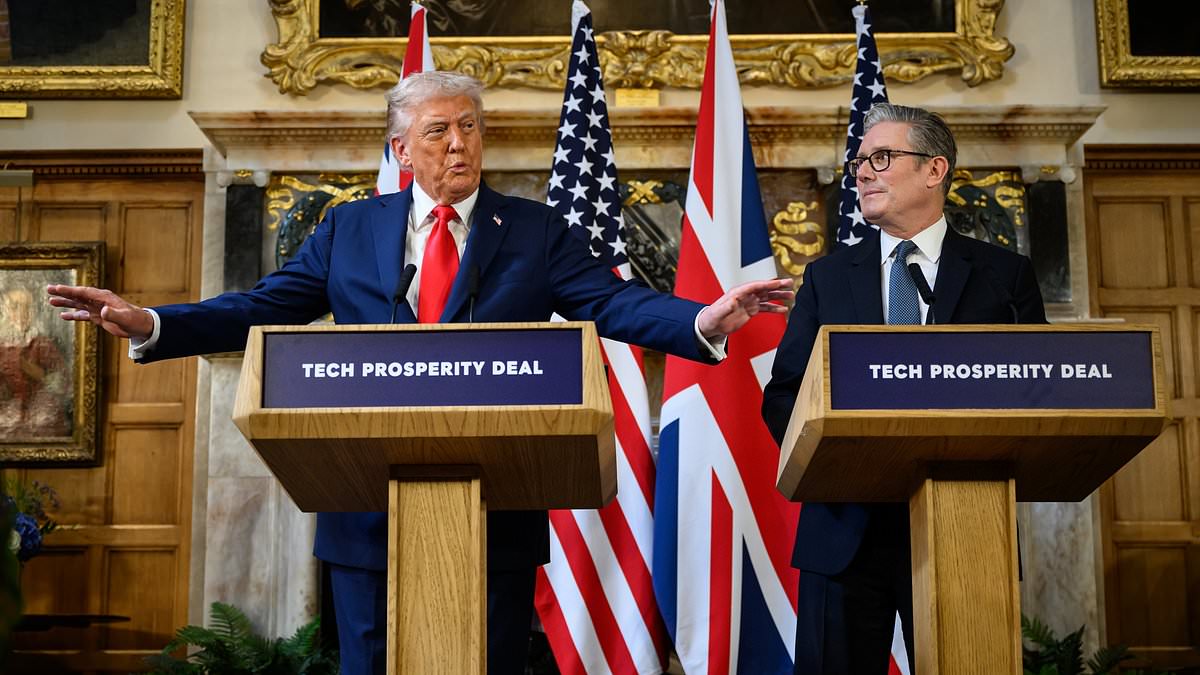 Trump’s U.K. visit blends pageantry with policy friction