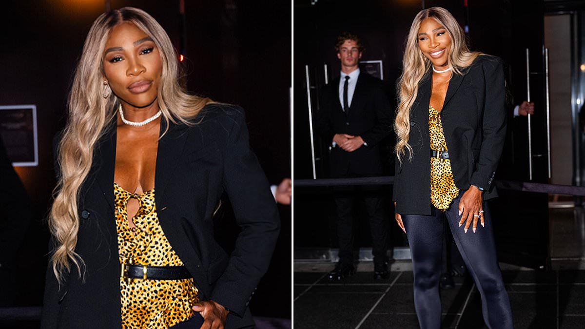 Serena Williams reveals 31-pound weight loss after GLP-1 treatment at NikeSKIMS launch