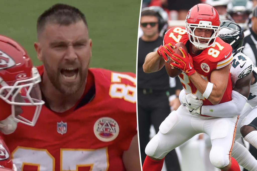 Travis Kelce Erupts at Teammates as Chiefs Drop Home Game to Eagles, Fall to 0-2