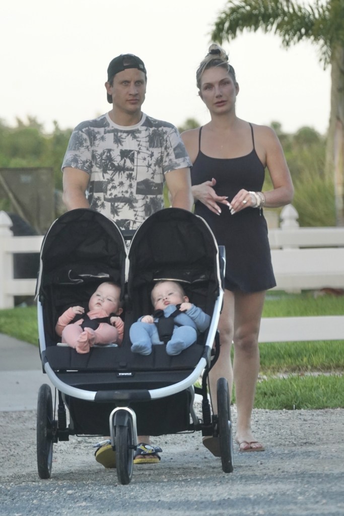 Brooke Hogan with husband Steve Olesky