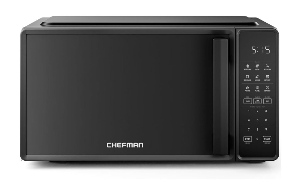 Chefman microwave close-up