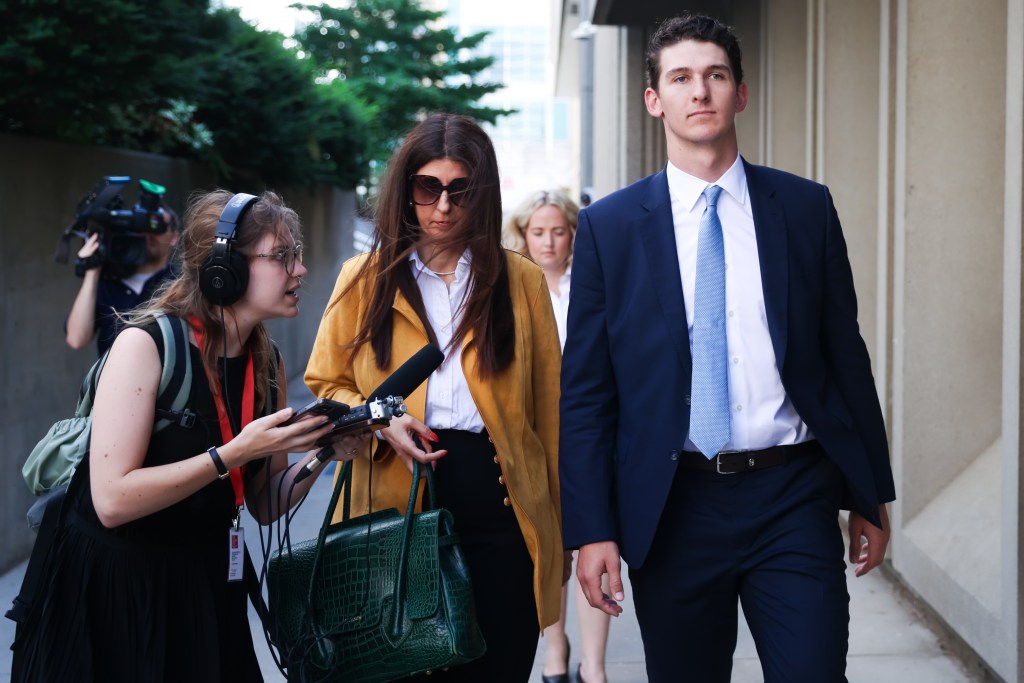 Cal Foote leaving courthouse