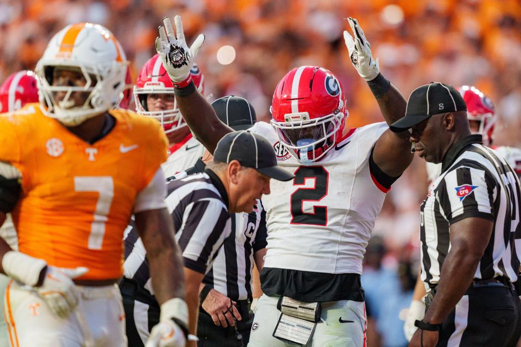 Georgia rallies to beat Tennessee 44-41 in overtime in SEC thriller