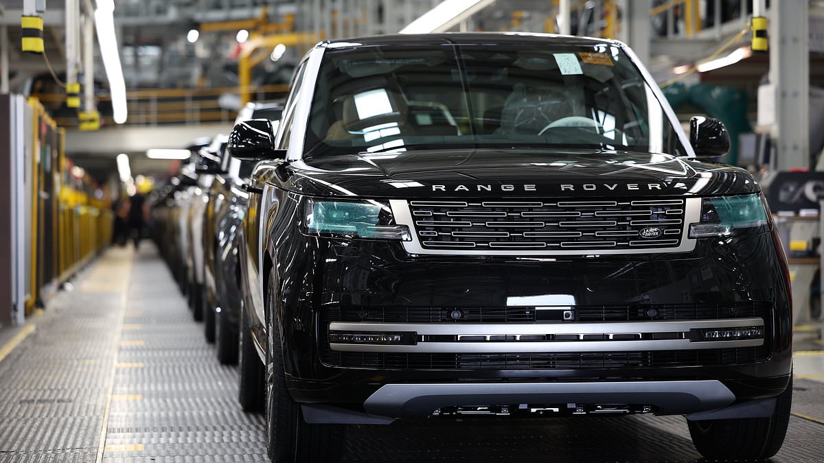 JLR production line