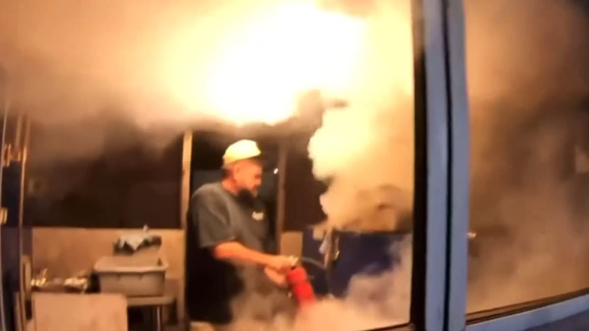 Food truck fire sends smoke across Wake Forest–North Carolina State stadium; play continues