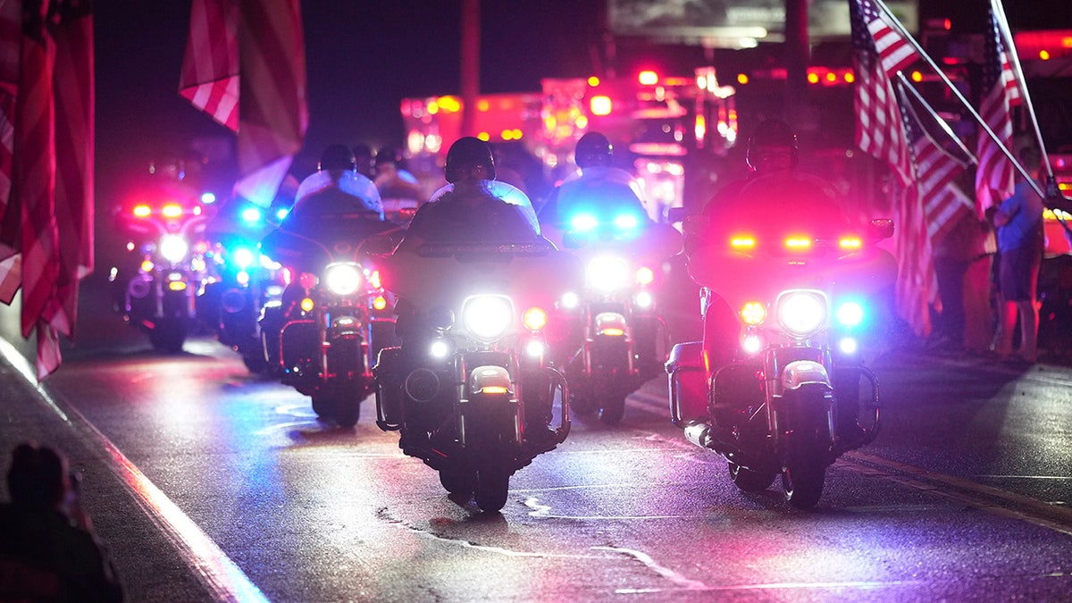 Pennsylvania police shooting procession