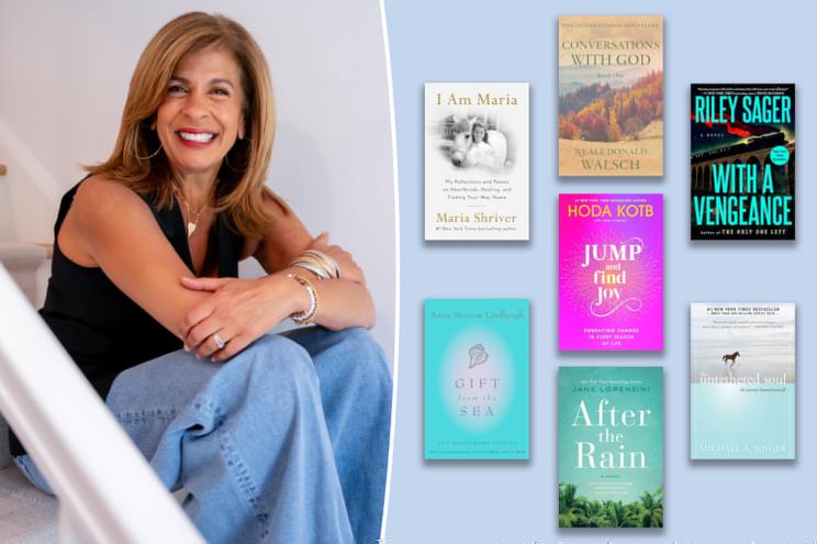 Hoda Kotb shares six favorite books ahead of Jump and Find Joy release