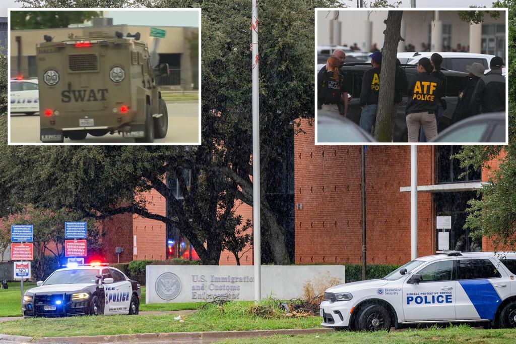 Dallas ICE Facility Shooting: Anti-ICE Messages Found on Ammo; 2 Dead, 1 Injured