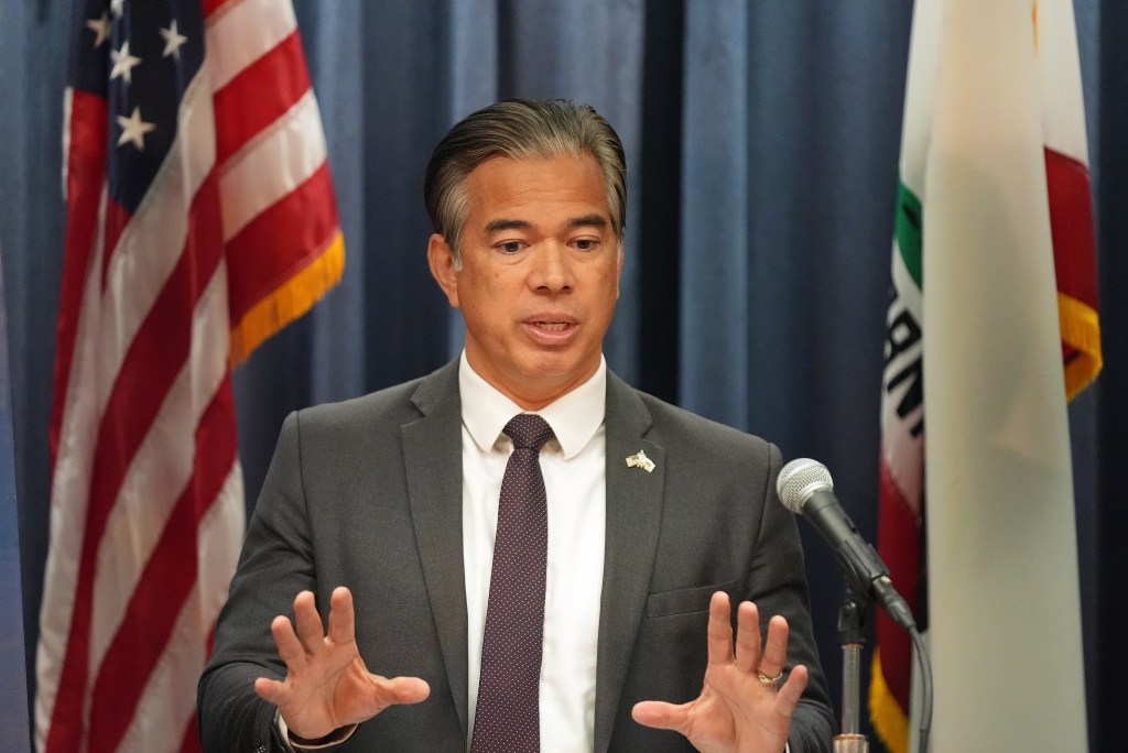 California Attorney General Rob Bonta
