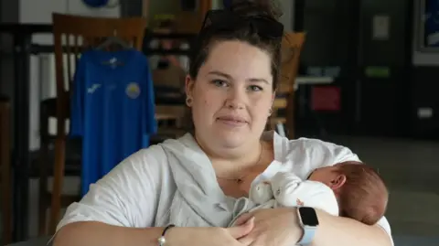 Woman unaware of pregnancy gives birth in football club toilet during memorial match