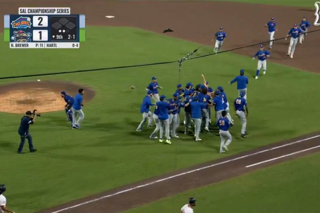 Brooklyn Cyclones capture South Atlantic League title with 2-1 win over Spartanburgers