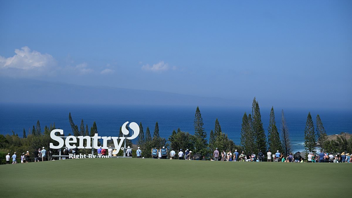 PGA Tour Moves Season-Opening The Sentry From Kapalua in 2026 Because of Maui Drought