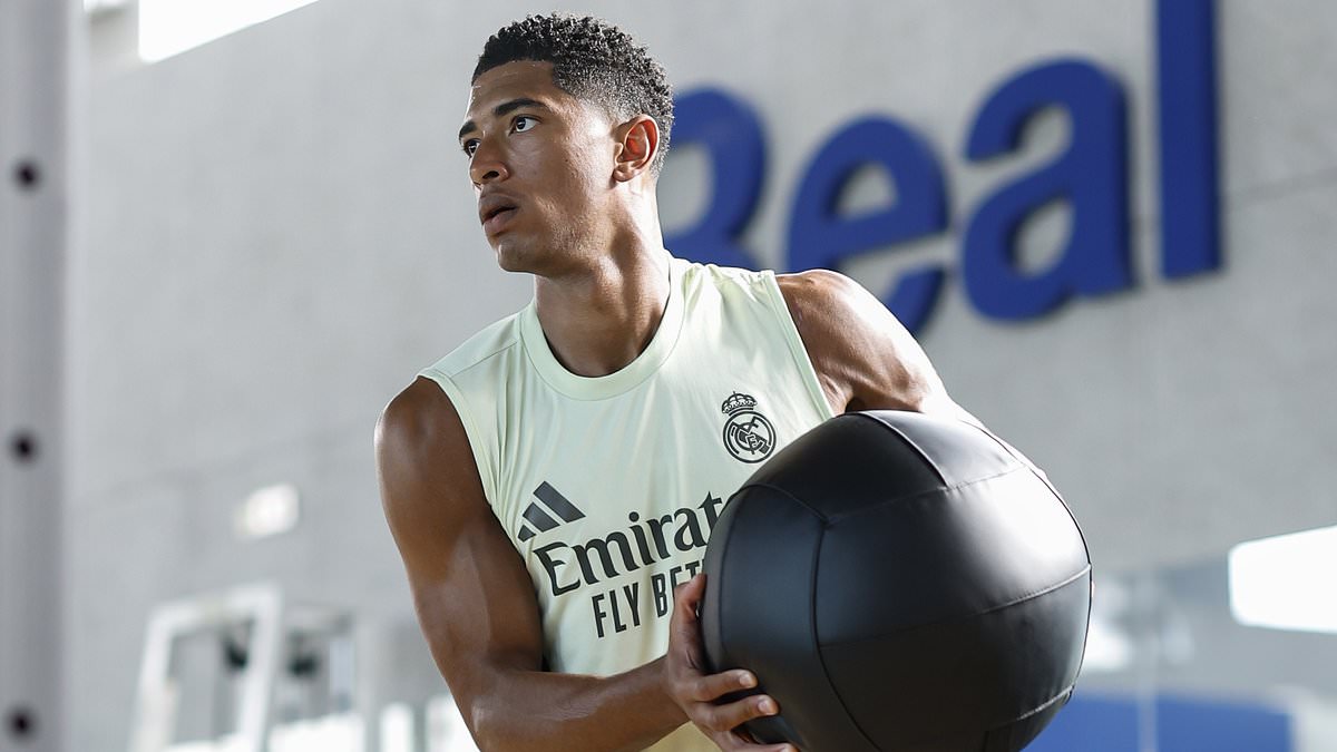 Bellingham trims down as Real Madrid push for sharper pressing after shoulder surgery