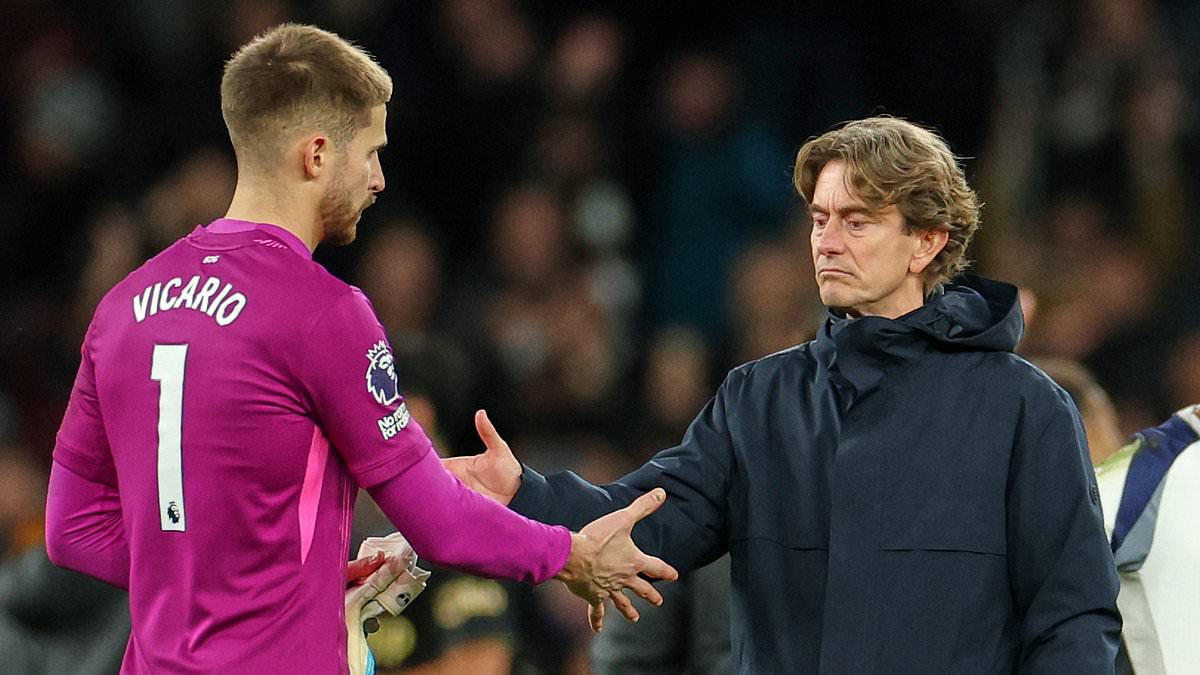 Frank says Vicario can improve like Raya as Spence dissent addressed; Johnson future under scrutiny