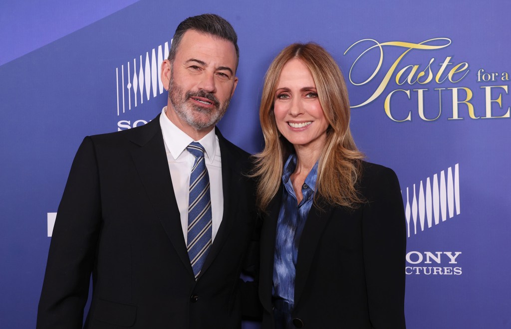Jimmy Kimmel and Dana Walden attend event