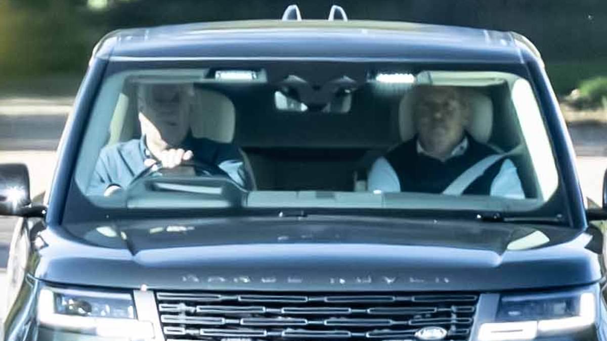 Prince Andrew seen in public for first time since frosty exchange with William at Duchess of Kent's funeral