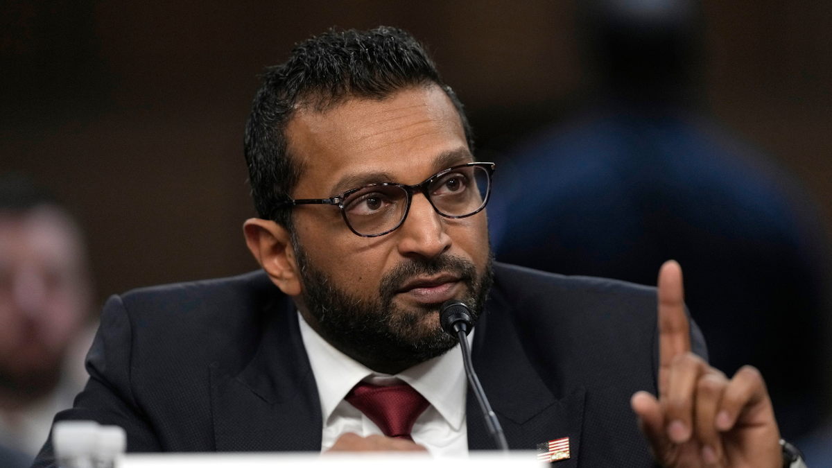 Kash Patel at confirmation hearing