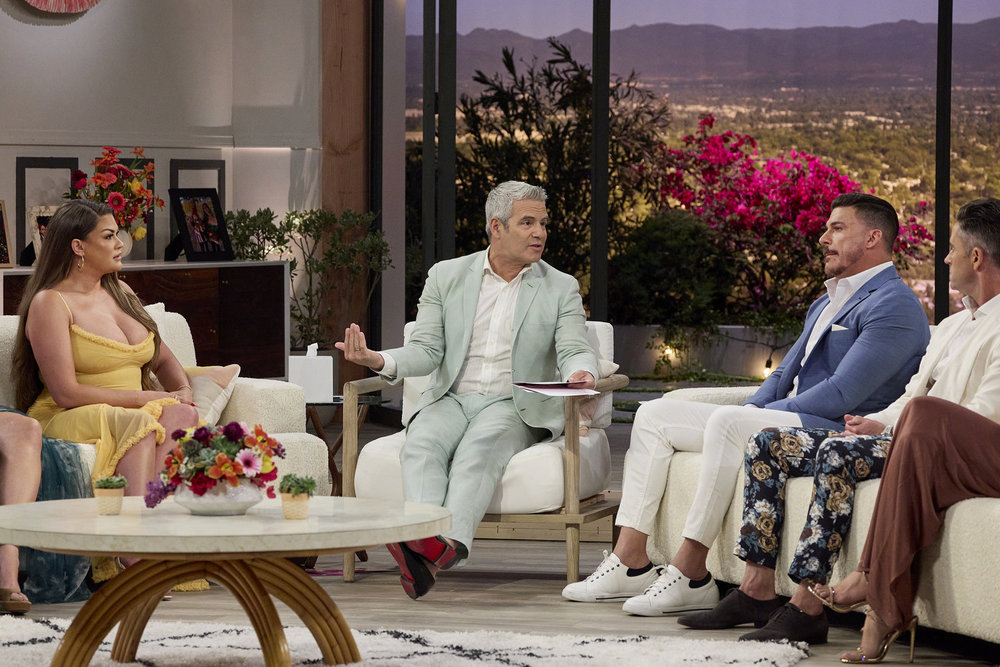 Andy Cohen with Brittany Cartwright