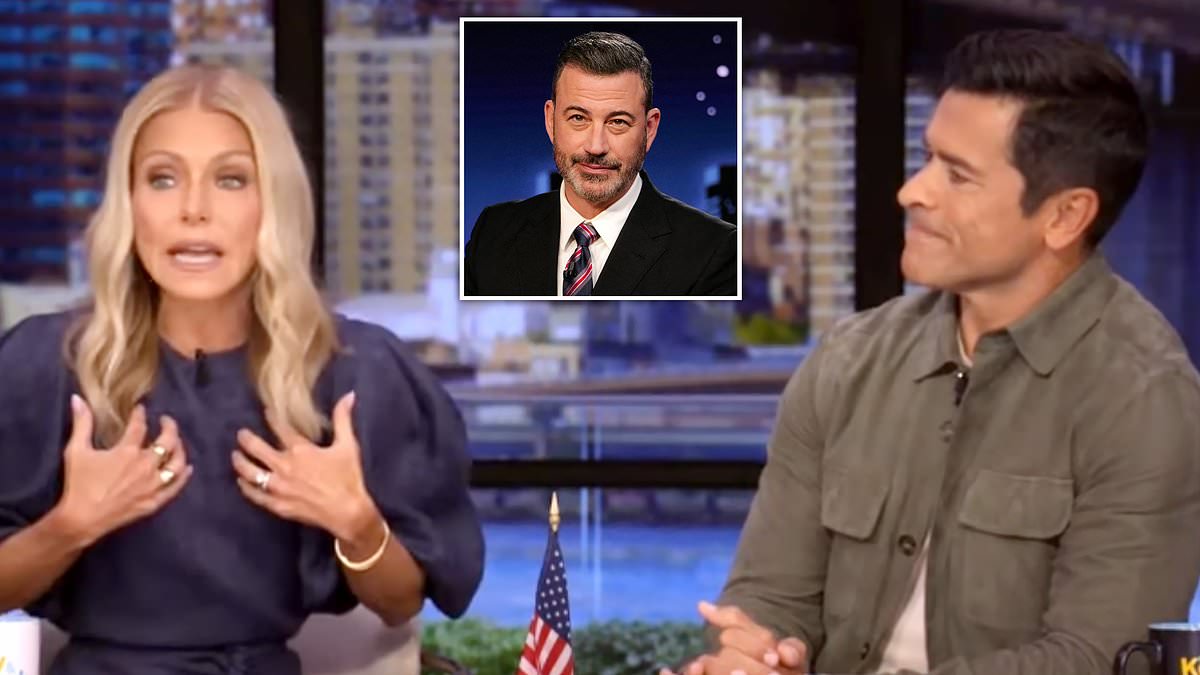 Ripa and Consuelos Break Rare Political Silence on Kimmel Return