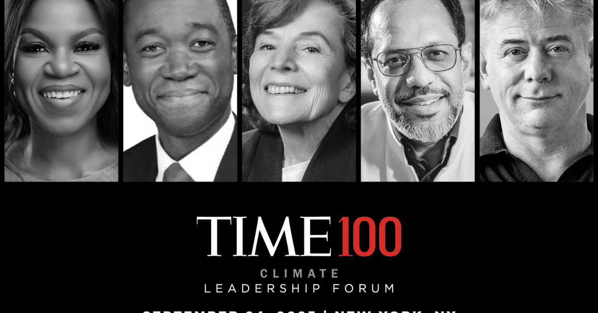 TIME Convenes Leaders Taking Action Toward A More Sustainable World for Second TIME100 Climate Leadership Forum