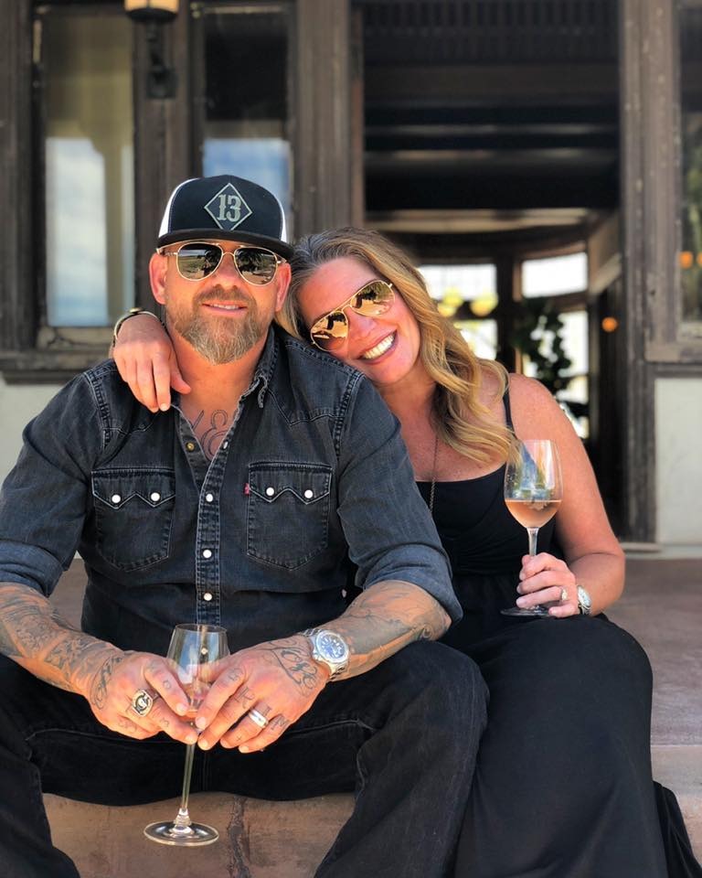 Hatmaker and husband in 2018