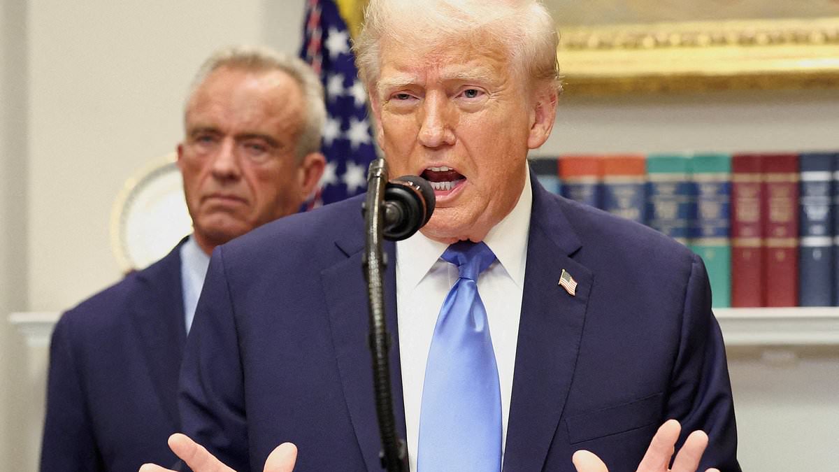 Trump doubles down on Tylenol guidance, telling pregnant women to avoid acetaminophen