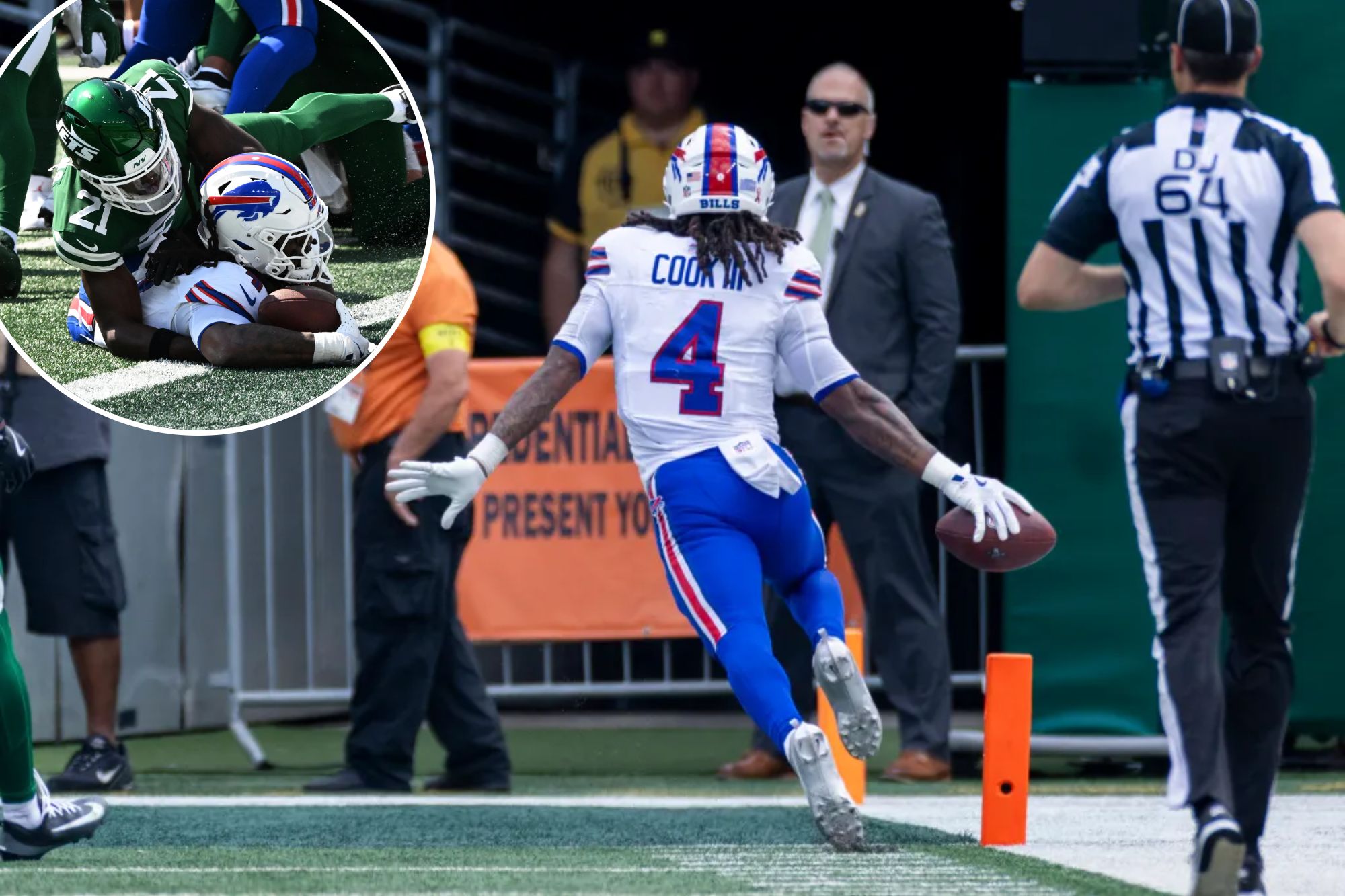 Bills Run Through Jets as James Cook Racks Up 132 Yards in 30-10 Win