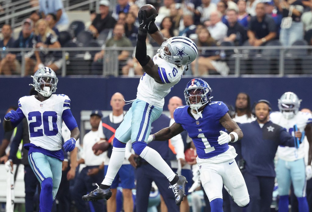 Nabers takes blame for OT interception as Giants fall to Cowboys 40-37