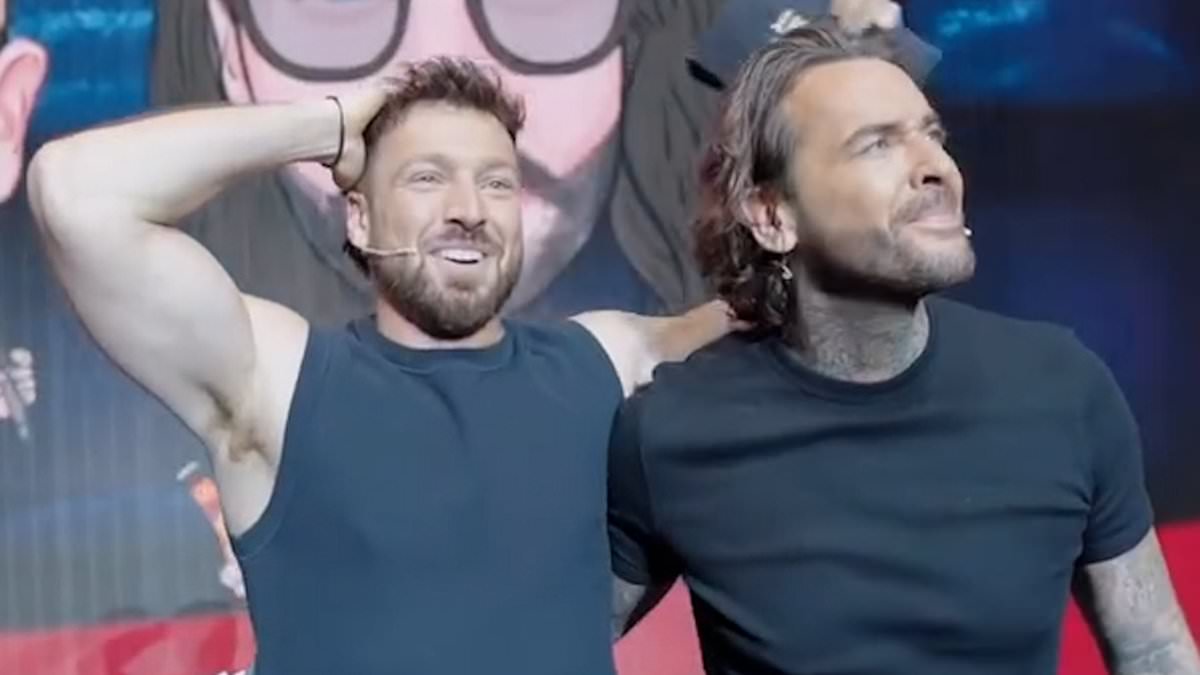 Pete Wicks kiss with Jowita at O2 show sparks romance speculation as Sam Thompson jokes predator