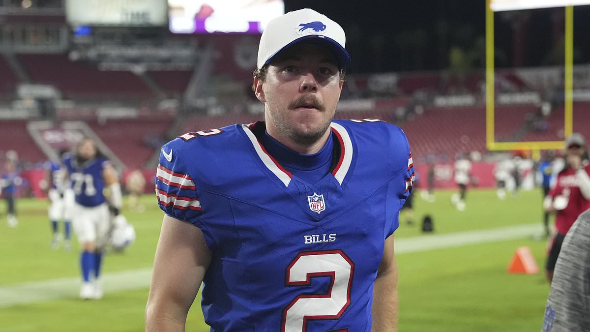 Bills place kicker Tyler Bass on injured reserve two days before season opener