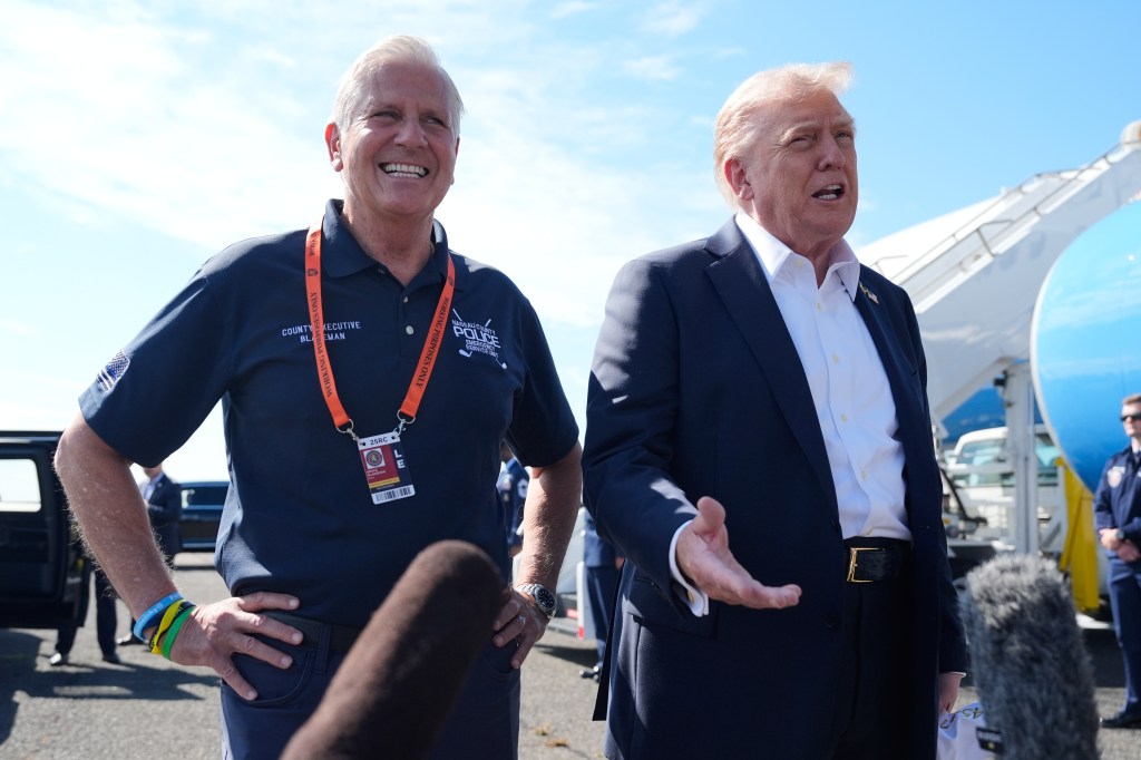 Trump backs Bruce Blakeman for New York governor as Stefanik exits GOP race