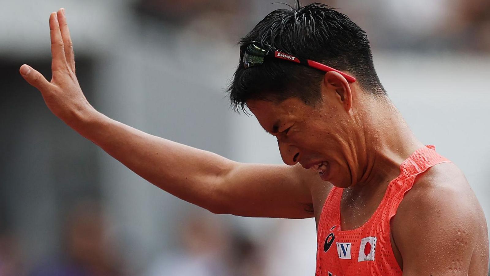 Hosts Japan claim opening medal as athletes battle searing heat at World Championships in Tokyo