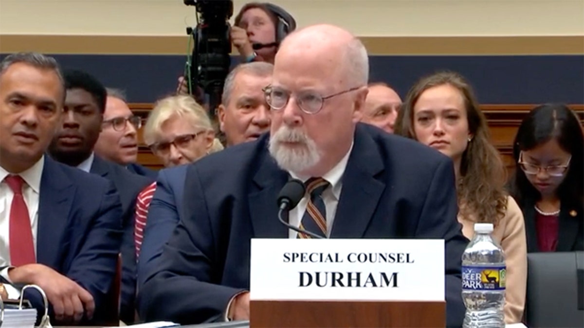 John Durham testifying