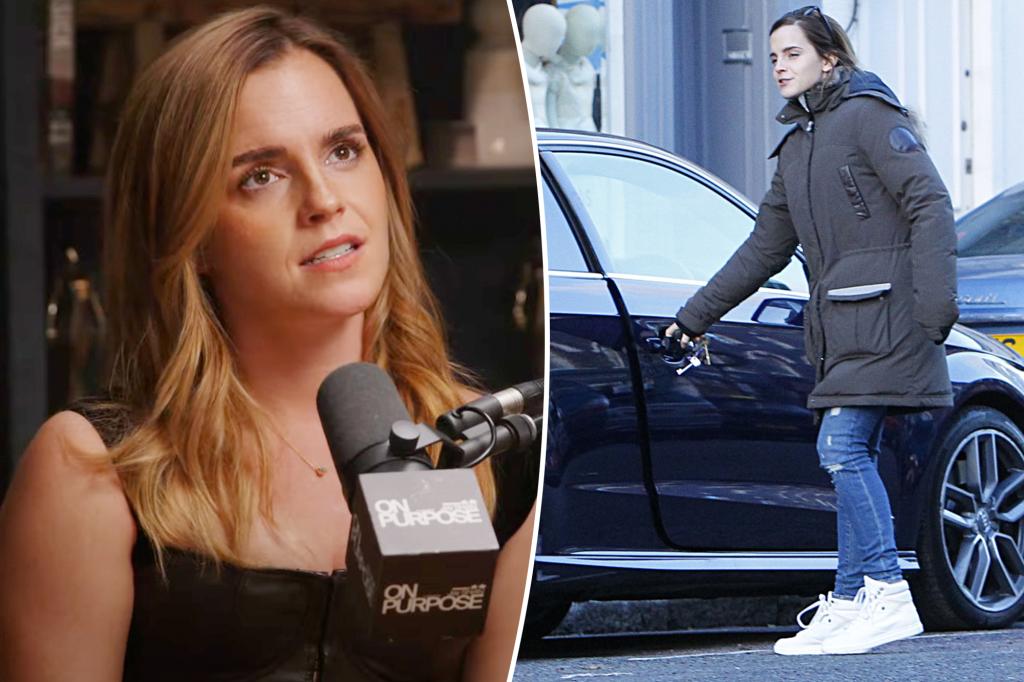 Emma Watson addresses driving ban and new biking hobby on Jay Shetty's On Purpose podcast