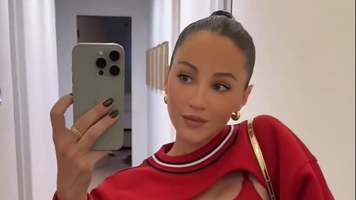 Kay Adams wows in Off Season gear beside Roger Goodell at 49ers game