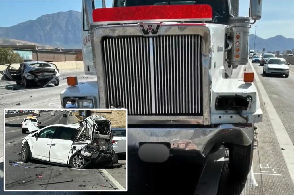 Trucker arrested after half-sisters found in refrigerated trailer set to 30 degrees