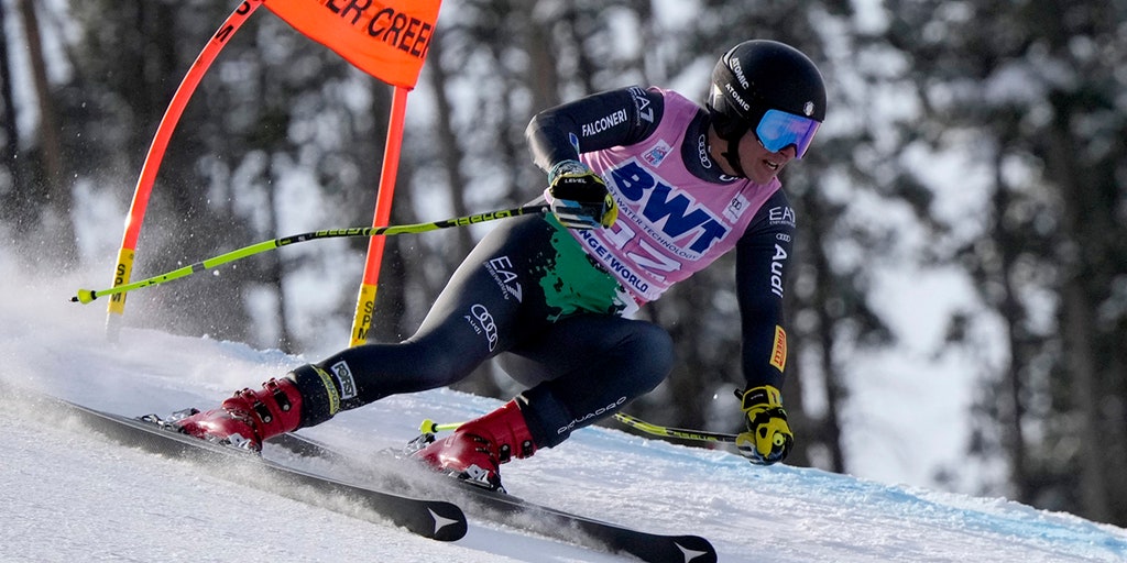 Matteo Franzoso during a World Cup event
