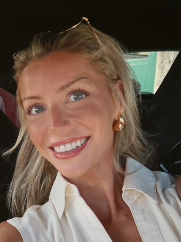 Makena White friend writing