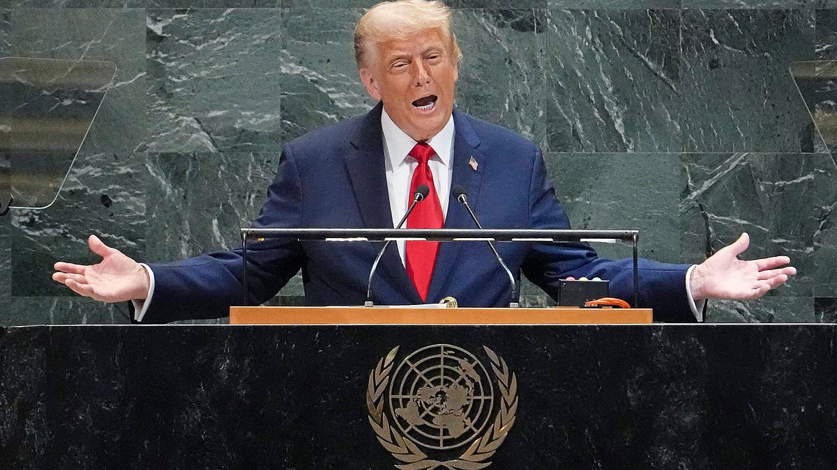 Trump blasts Labour at UN, targets Starmer and Khan over migration and energy