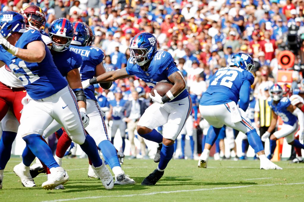 Giants vow to fix run game after Week 1 flop ahead of Cowboys