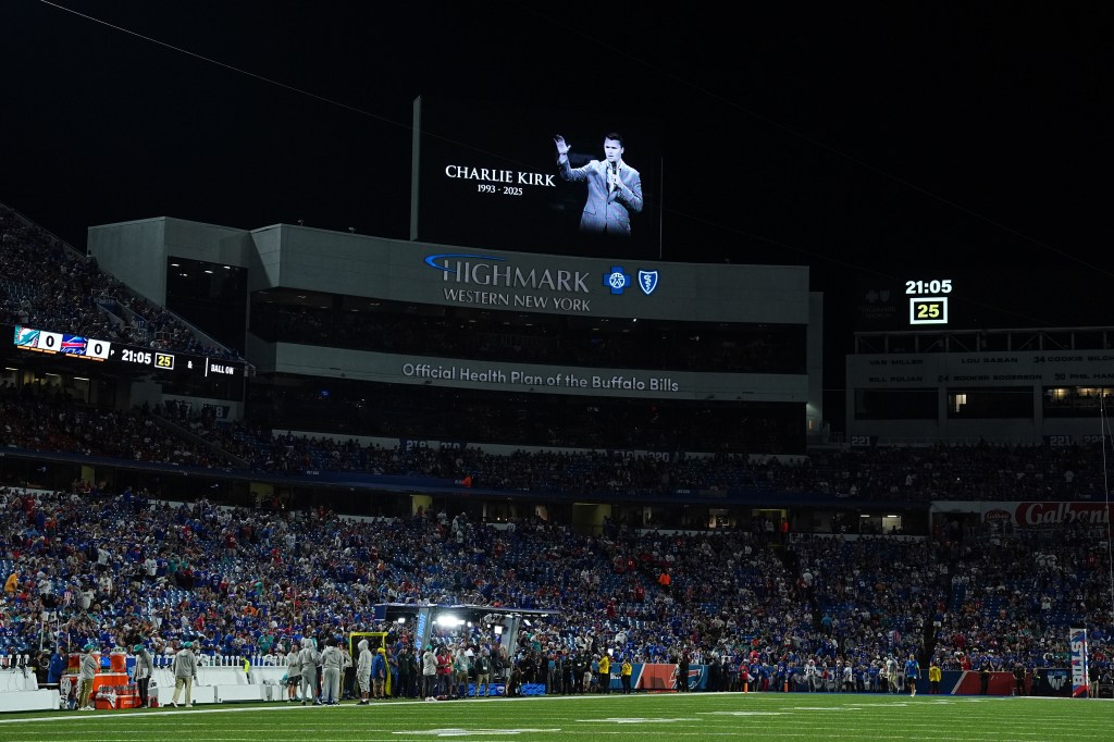 Bills join NFL to honor Charlie Kirk during Thursday Night Football