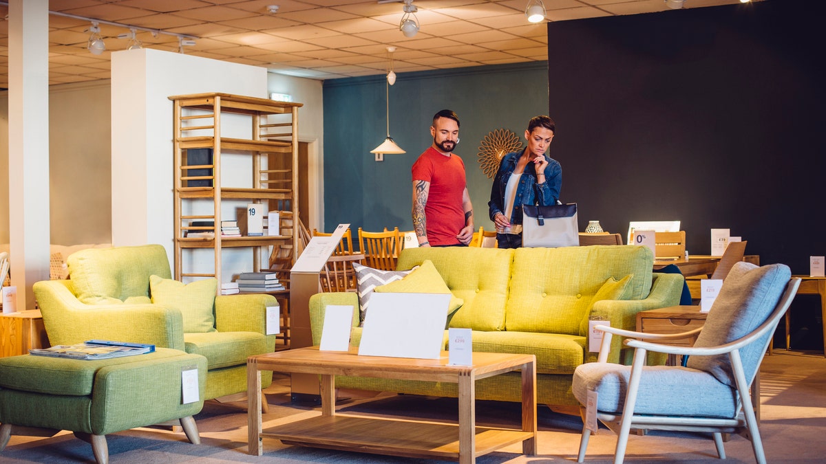 Additional Walmart sofa image