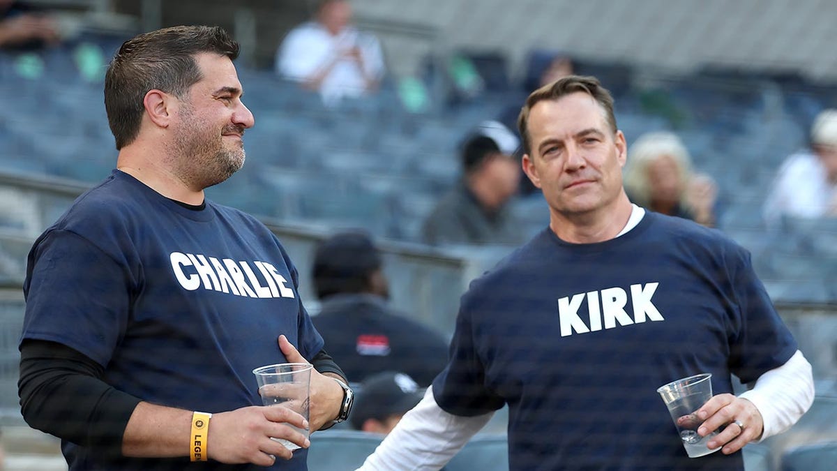 Fans Wear Charlie Kirk Tribute Shirts at Yankees-Tigers Game Amid Ongoing Investigation into His Death