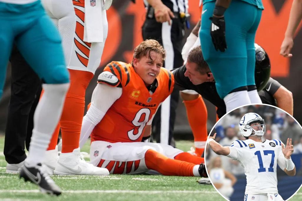 Joe Burrow injury, Chargers surge and Daniel Jones’ hot start reshape Week 2 NFL betting markets