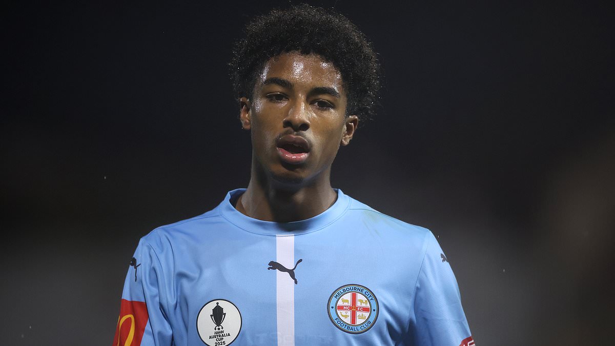 Melbourne City signs 15-year-old winger Akeem Gerald to first professional contract